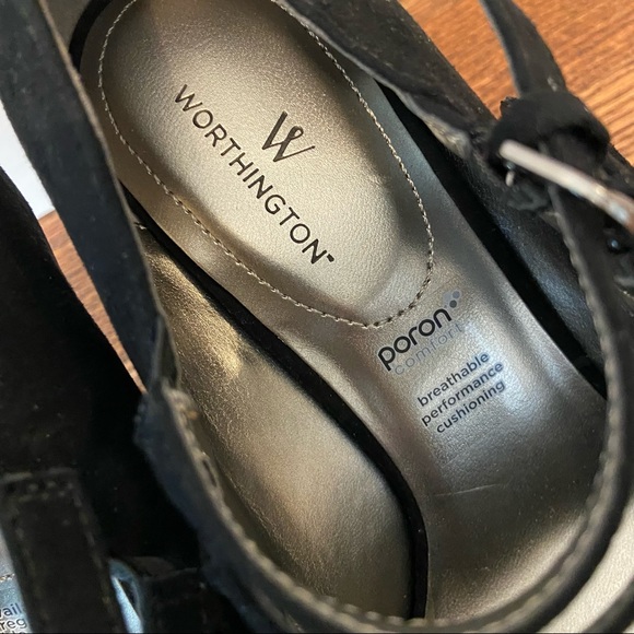 Worthington | NEW Black Harper Round Toe Heel Size 8 - Picture 4 of 11